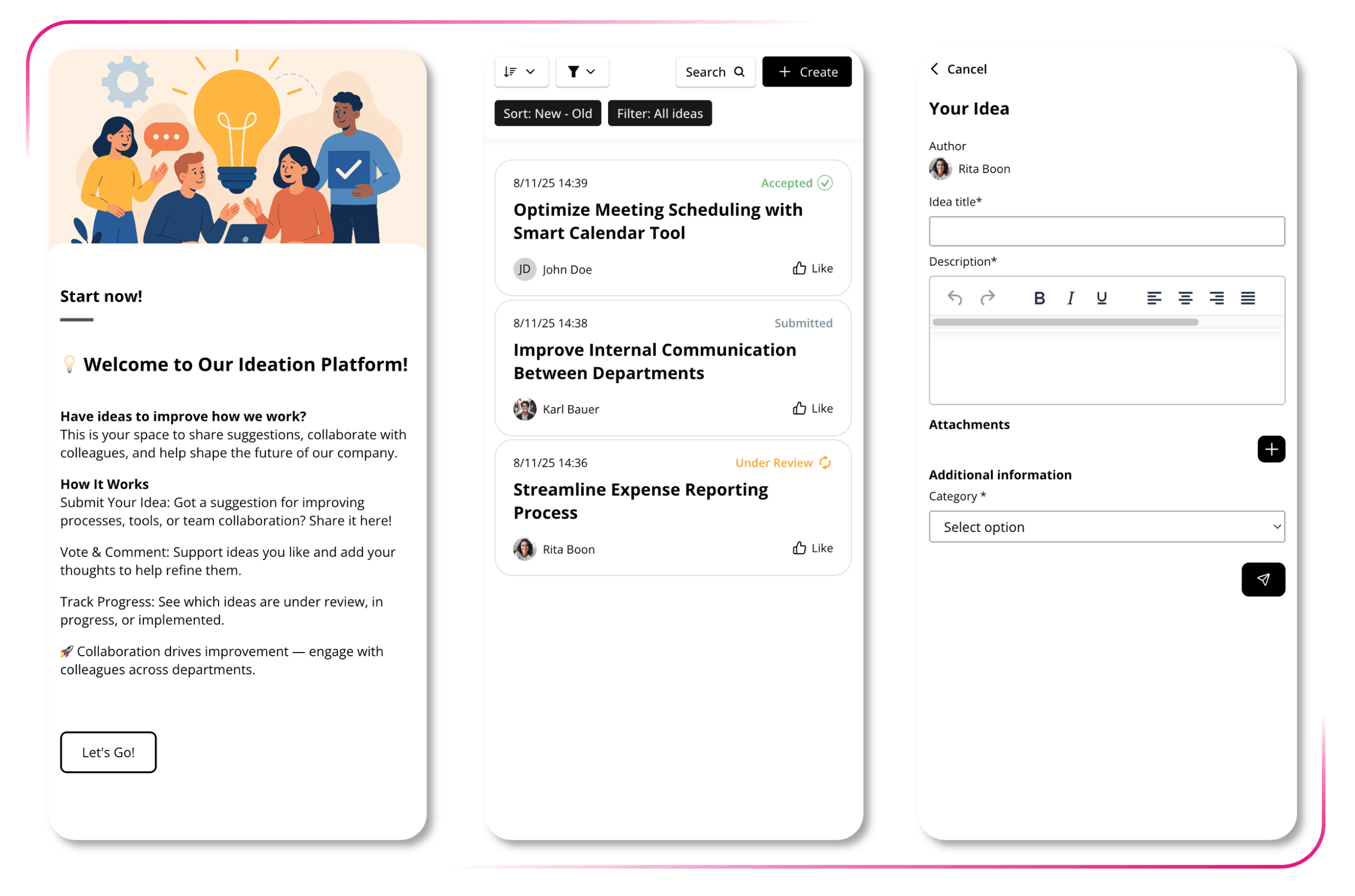 Screenshots Ideation Plugin