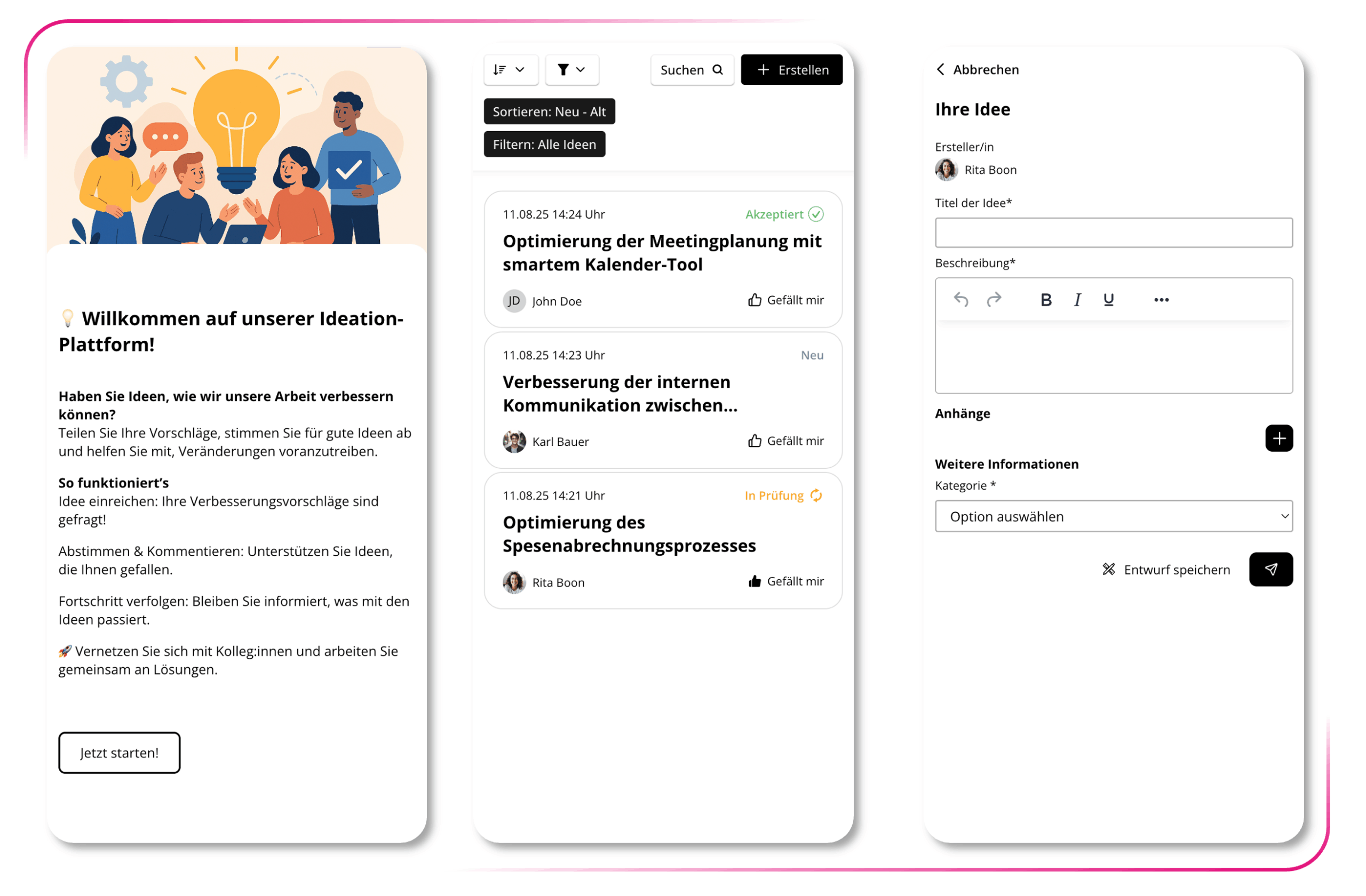 Screenshots Ideation Plugin